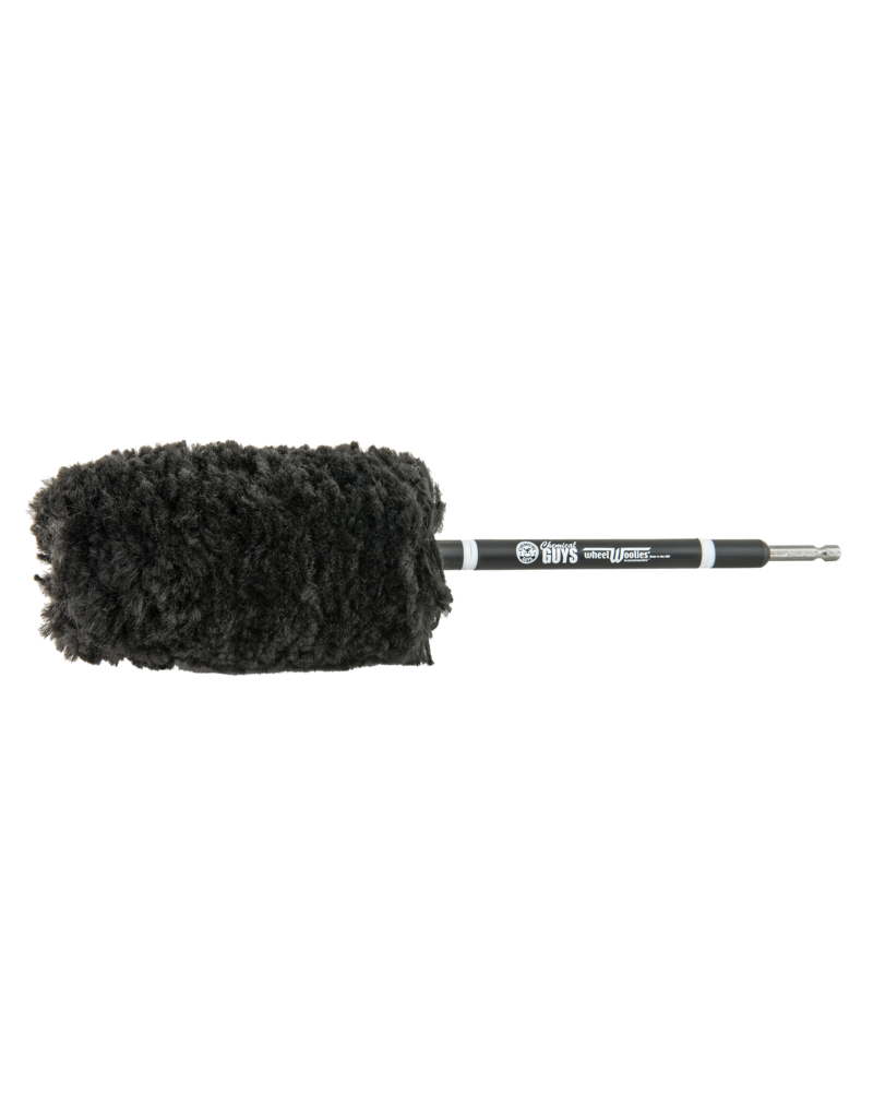 Chemical Guys Power Woolie Microfiber Wheel Brush with Drill Adapter