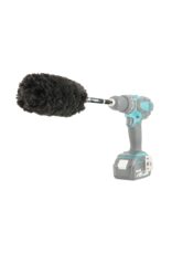 Chemical Guys Power Woolie Microfiber Wheel Brush with Drill Adapter