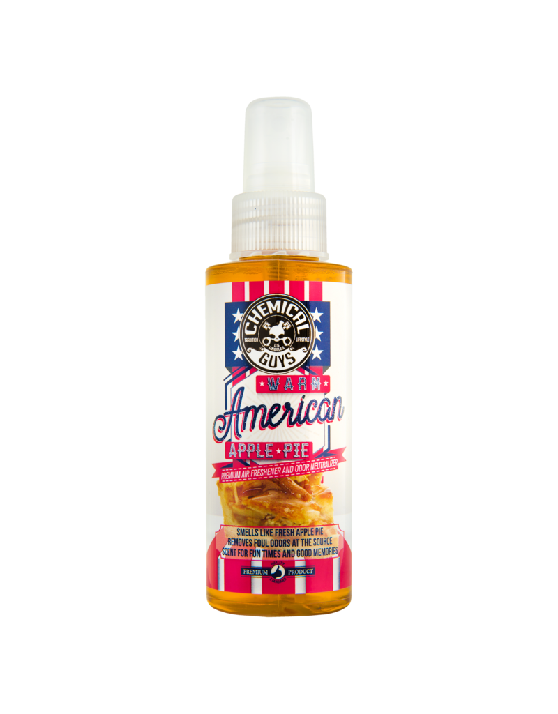 Chemical Guys Warm American Apple Pie Air Freshener & Odor Eliminator (4oz)