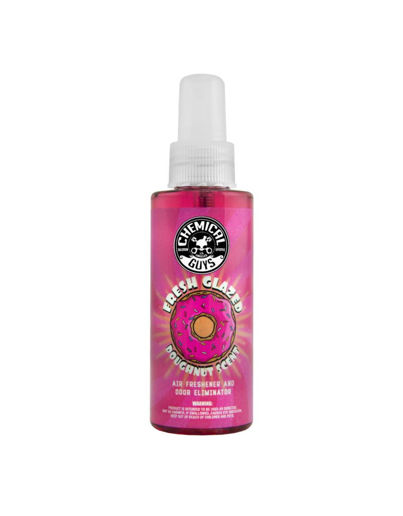 Chemical Guys Fresh Glazed Doughnut Scent Premium Air Freshener and Odor Eliminator (4 oz)
