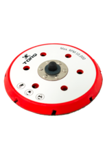 TORQ Tool Company TORQ R5 Dual-Action Red Backing Plate With Hyper Flex Technology (6 Inch)