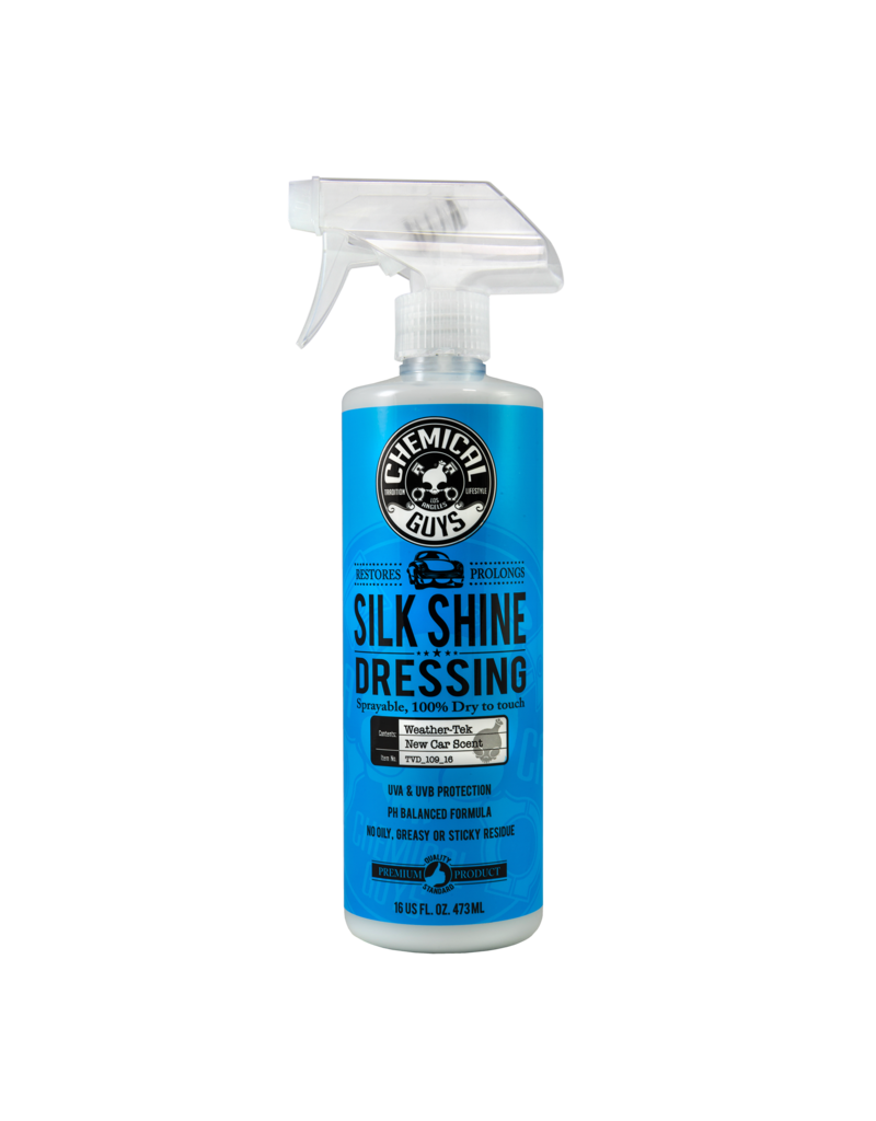 Chemical Guys Silk Shine Spray Dressing Natural Shine Dressing+Protectant (16 oz)