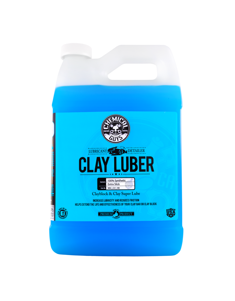 Chemical Guys Luber- Synthetic Super Lube Is The Slickest Clay & Clay Block Lubricant & Detailer Available (1 Gal)