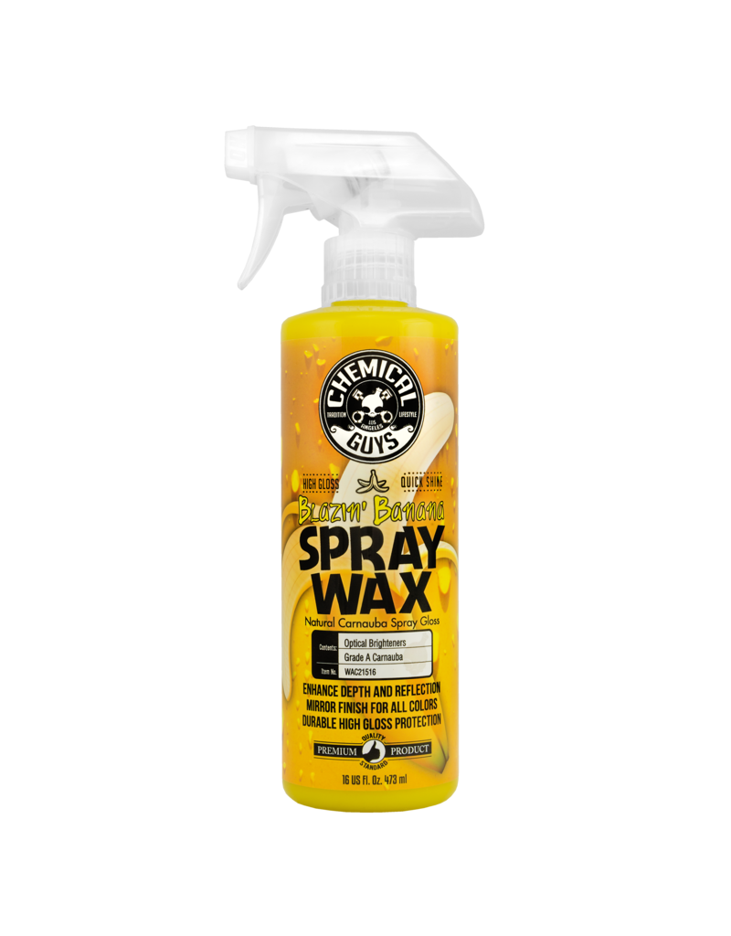 Chemical Guys Blazin' Banana Carnauba Spray Wax (16 oz)