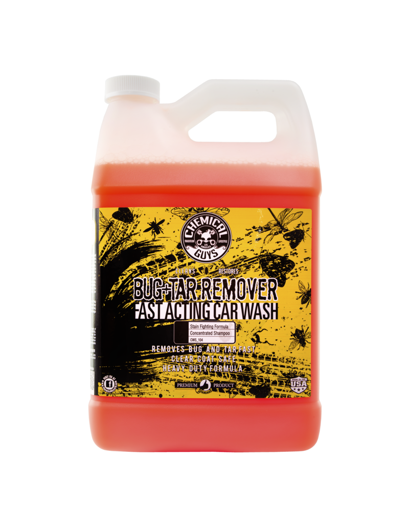 Chemical Guys Bug & Tar Heavy Duty Car Wash Shampoo (1 Gallon) - Detail  Garage - Fort Lauderdale FL