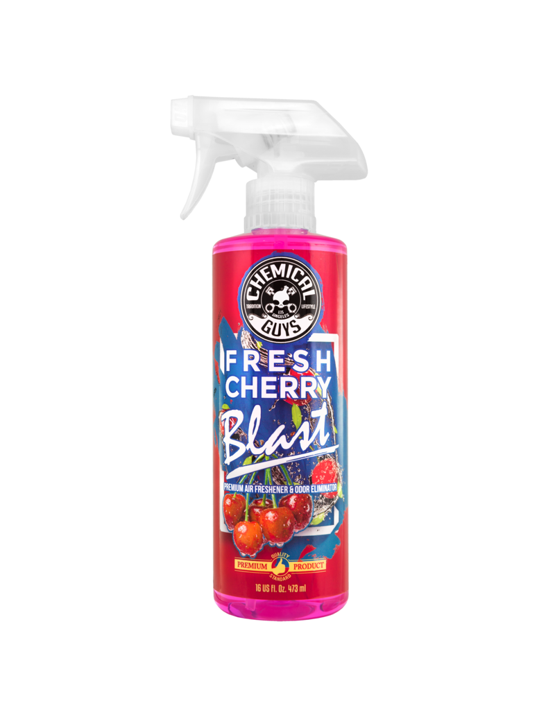 Chemical Guys AIR22816 Fresh Cherry Blast Premium Air Freshener & Odor Eliminator (16oz)