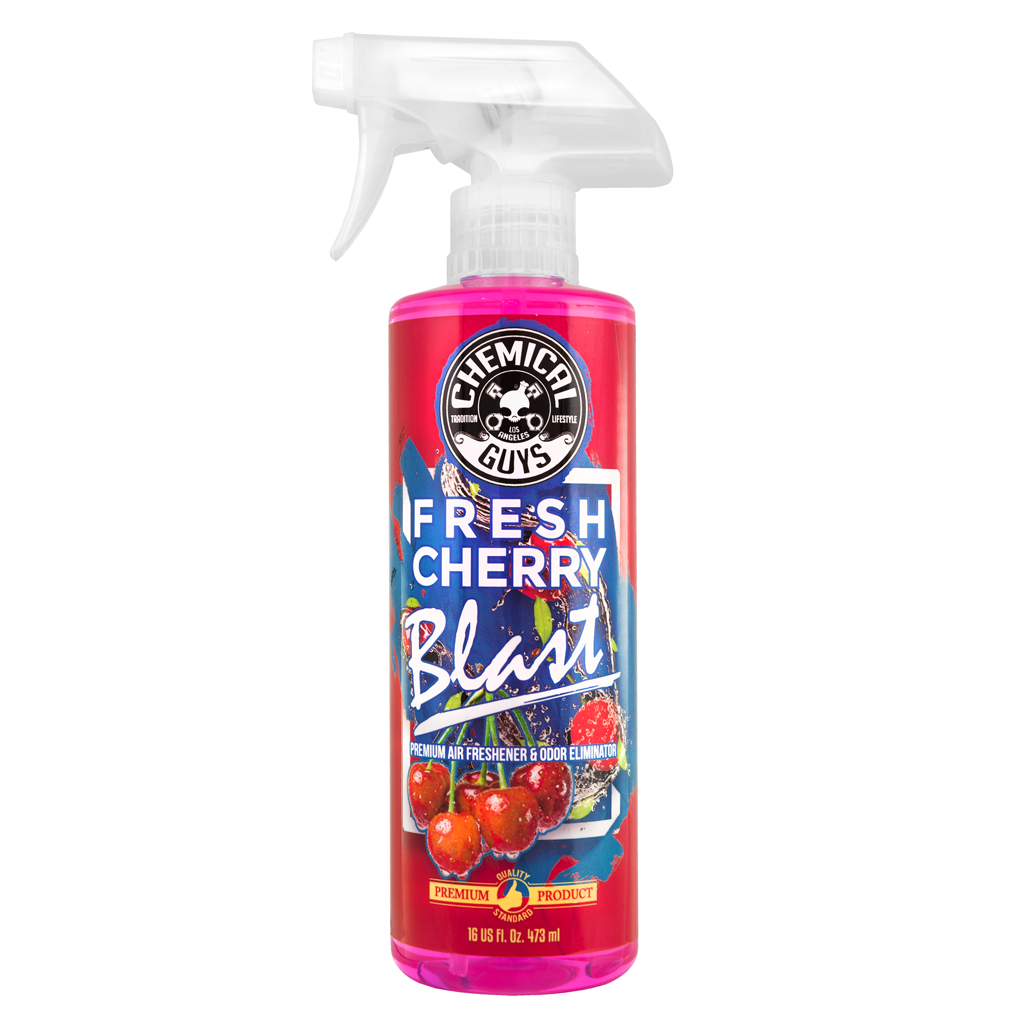 Chemical Guys AIR22816 Fresh Cherry Blast Premium Air Freshener & Odor