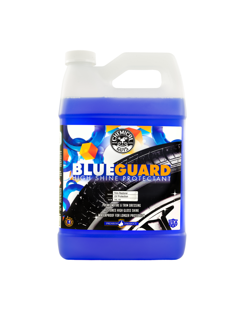 Chemical Guys TVD_103 Blue Guard - Oil Based Wet Look Shine (1 Gal)