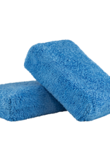 Chemical Guys MIC_292_02 Premium Grade Microfiber Applicators, Blue 2'' X 4'' X 6'' (2 Pack)