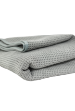 Chemical Guys MIC_781_01 Gray Matter Silk Effect Super Soft Microfiber Waffle Weave Dryer Towel (36'' X 25'')