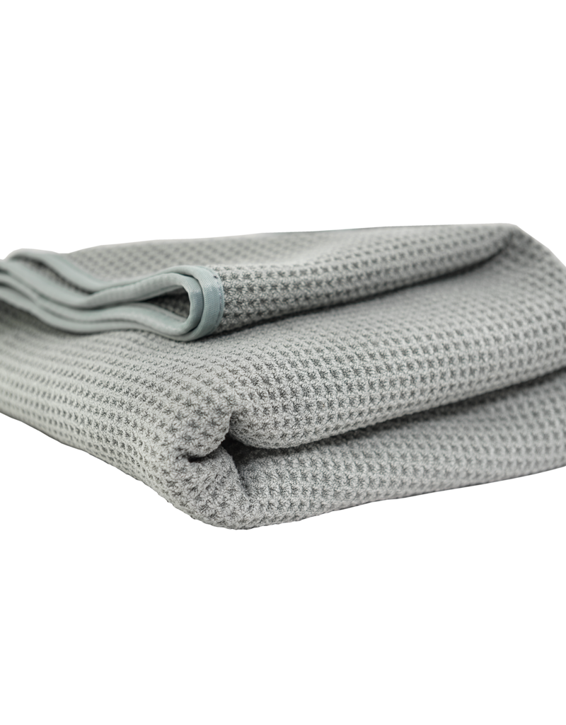 Chemical Guys MIC_781_01 Gray Matter Silk Effect Super Soft Microfiber Waffle Weave Dryer Towel (36'' X 25'')