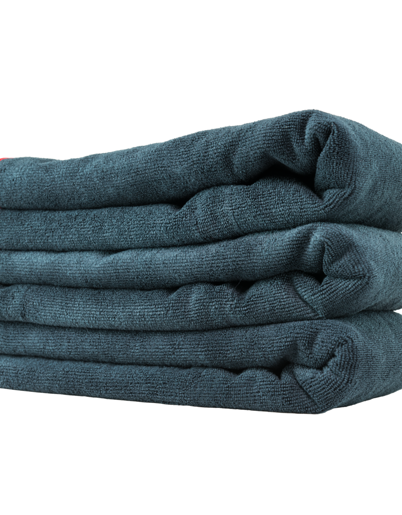Chemical Guys MIC50903 Chemical Guys -Premium Red-Line Microfiber Towel Dark Gray With Red Lining(16X24)  3 Pack.