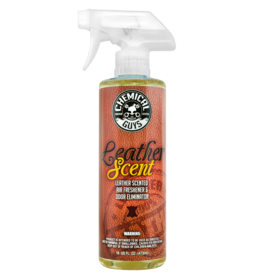 Chemical Guys AIR_102_16 Leather Scent Premium Air Fragrance & Freshener (16 oz)