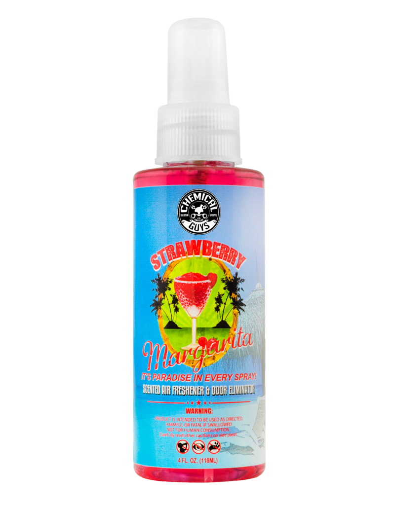 Chemical Guys AIR_223_04 Strawberry Margarita Air Freshener & Odor Neutralizer - (4 oz)