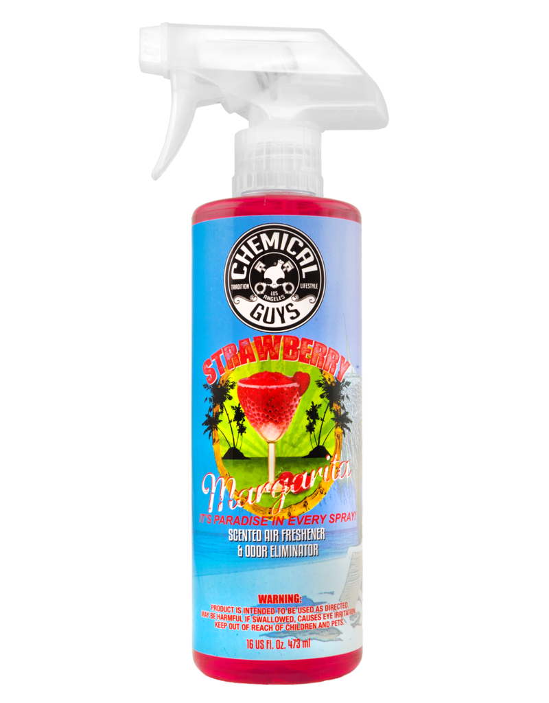 Chemical Guys AIR_223_16 Strawberry Margarita Air Freshener & Odor Neutralizer - 16 oz