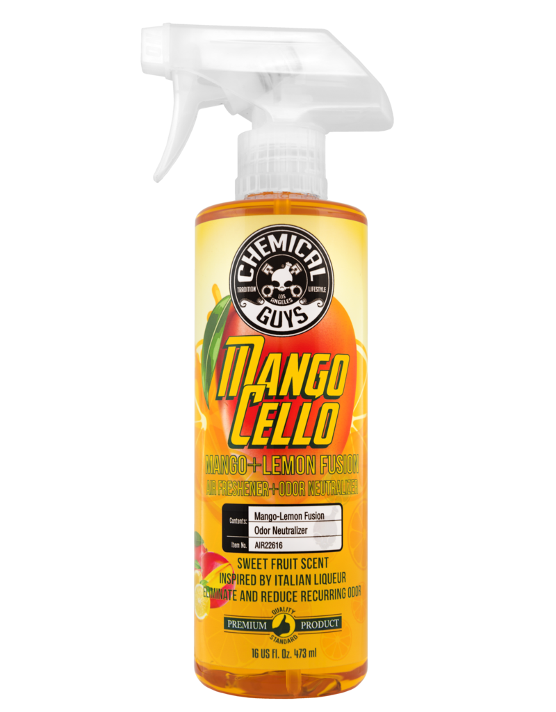 Chemical Guys AIR22616 Mangocello Mango Lemon Fusion Air Freshener & Odor Neutralizer (16oz)