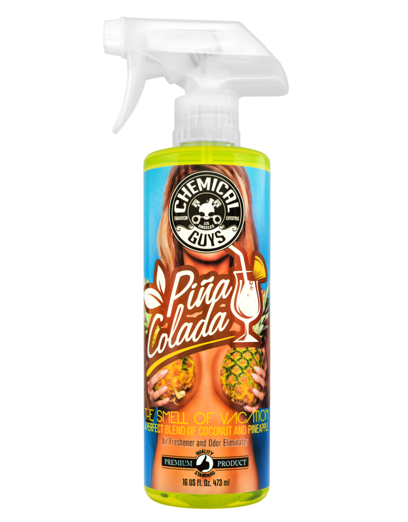 Chemical Guys AIR22916 Pina Colada Air Freshener and Odor Eliminator, 16 fl. oz