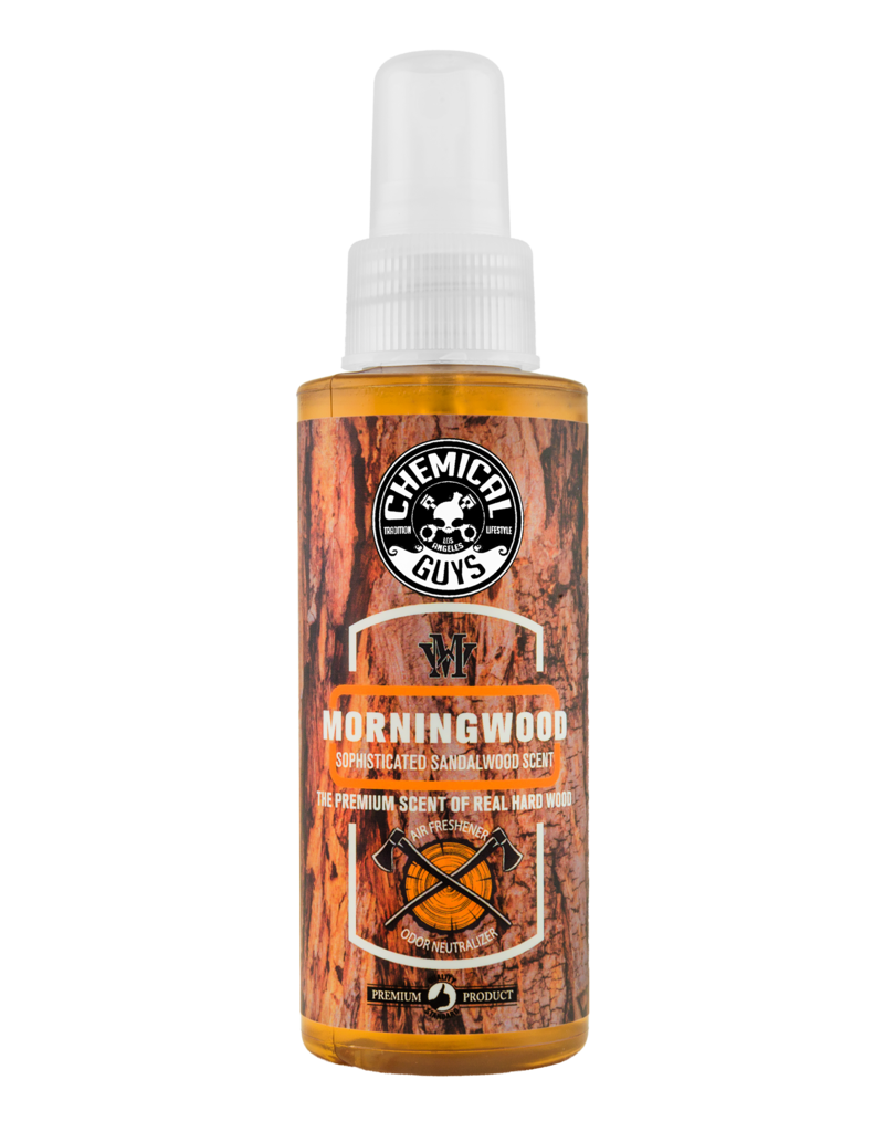 Chemical Guys AIR23004 Morning Wood Sophisticated Sandalwood Scent Air Freshener & Odor Neutralizer, 4 fl. oz