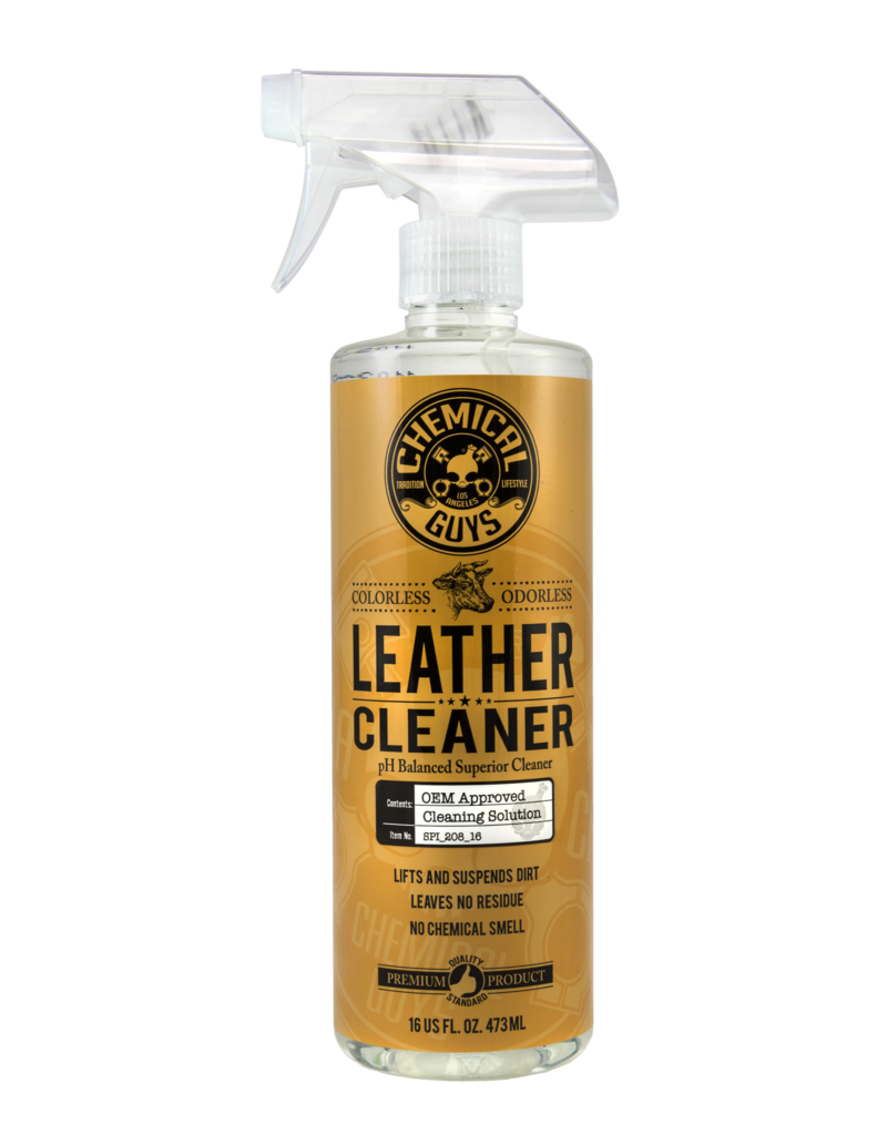 Chemical Guys SPI_208_16 Leather Cleaner OEM Approved Colorless + Odorless Leather Cleaner (16 oz)