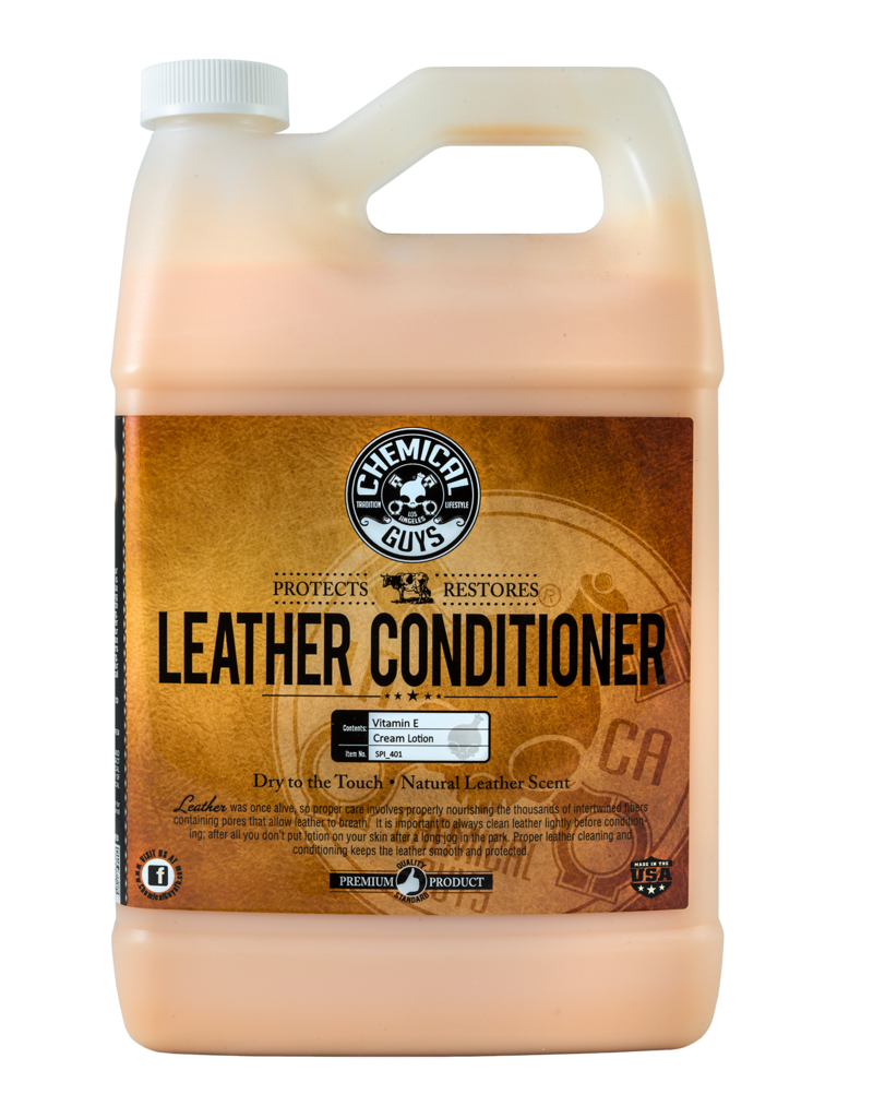 Chemical Guys SPI_401 Leather Conditioner (1 Gallon)