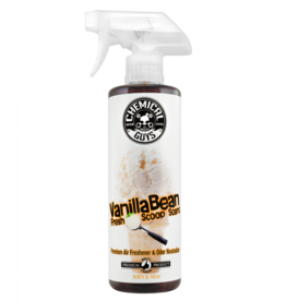 Chemical Guys AIR23116 Vanilla Bean Fresh Scoop Scent Air Freshener & Odor Eliminator, 16 fl. oz
