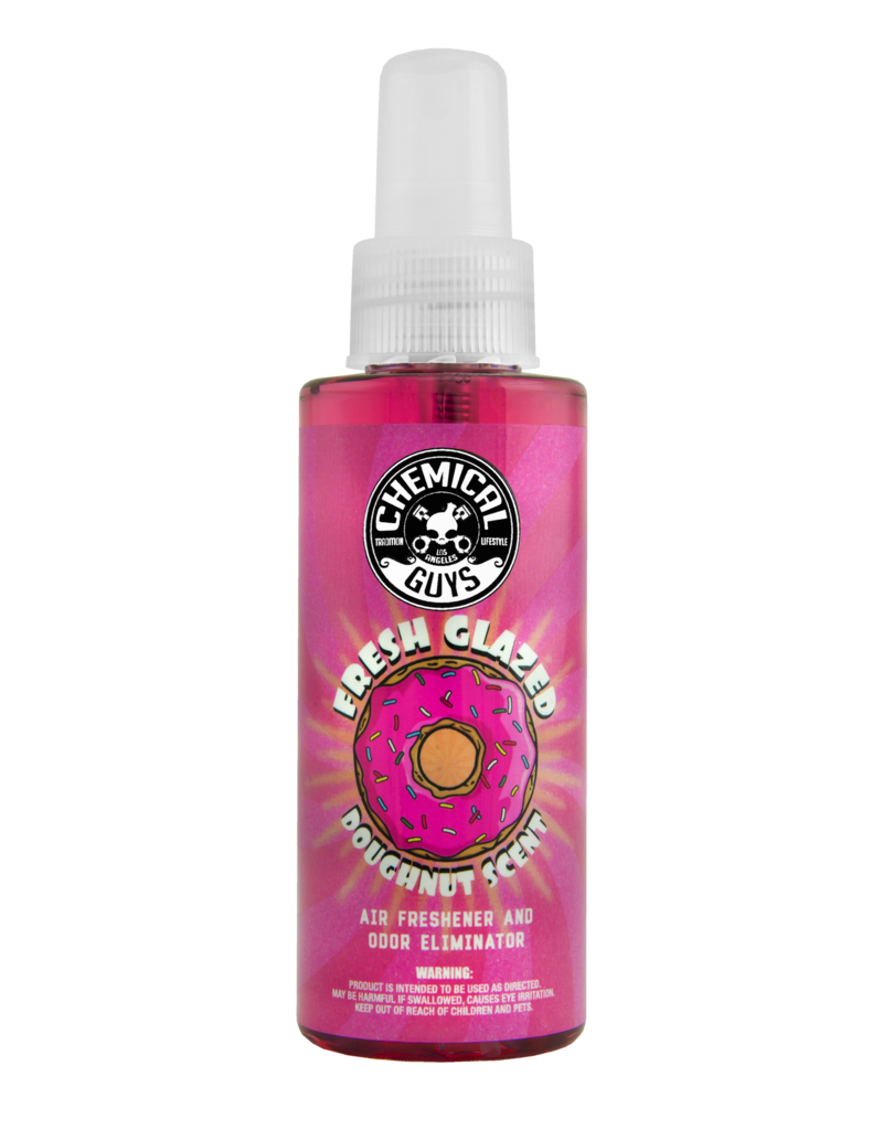 Chemical Guys AIR23304 Fresh Glazed Doughnut Scent Premium Air Freshener and Odor Eliminator (4 oz)