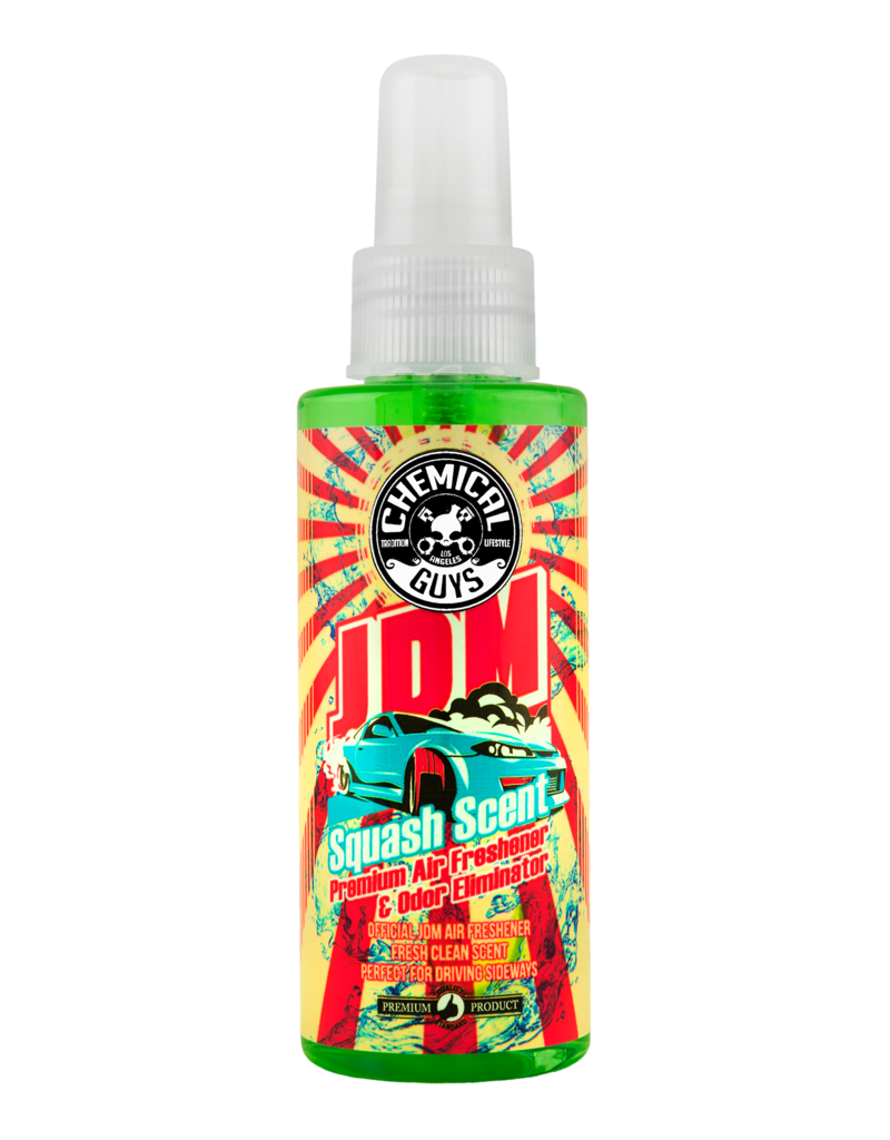 Chemical Guys AIR23504 JDM Squash Scent Premium Air Freshener and Odor Eliminator (4 oz)