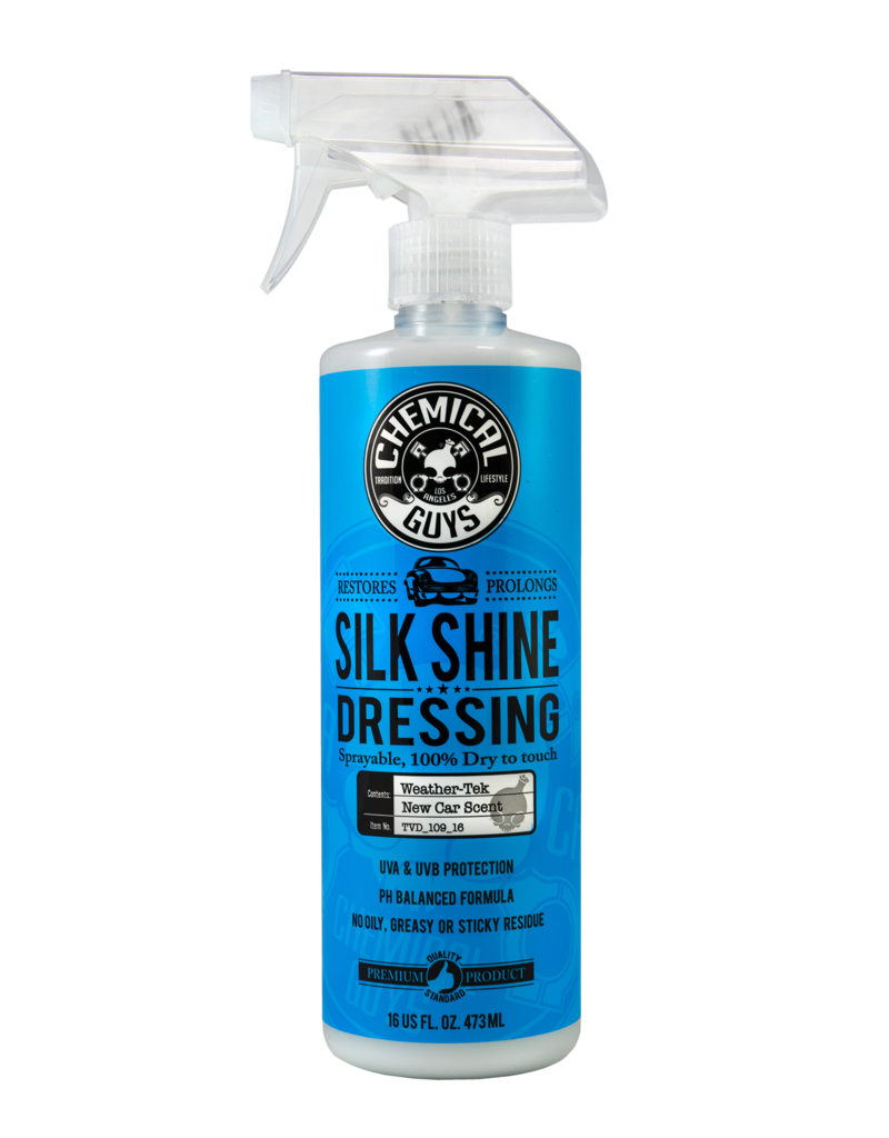 Chemical Guys TVD_109_16 Silk Shine Spray Dressing Natural Shine Dressing+Protectant (16 oz)
