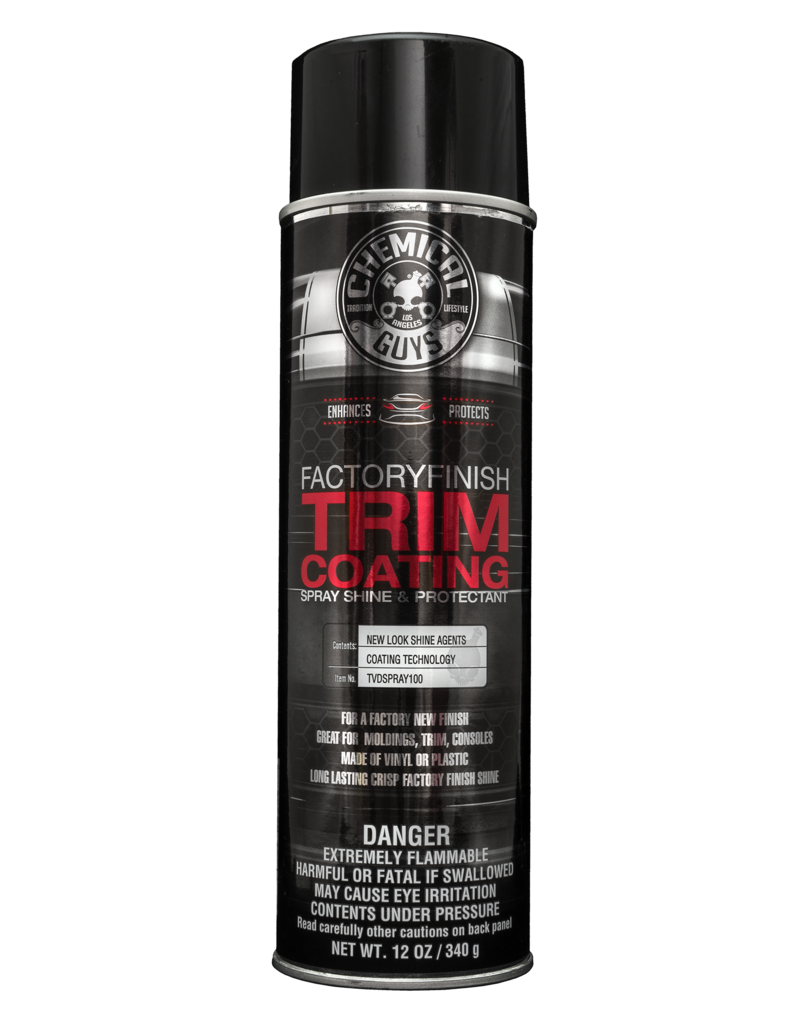 Chemical Guys TVDSPRAY100 Factory Finish Tire Shine Trim Coating (Aerosol)