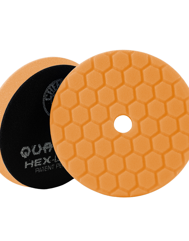 Hex-Logic BUFX112HEX5 Hex-Logic Quantum Buffing Pad -Orange -5.5''