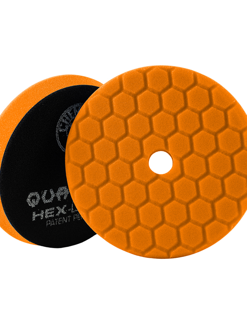 Hex-Logic BUFX112HEX6 Hex-Logic Quantum Buffing Pad -Orange -6.5''