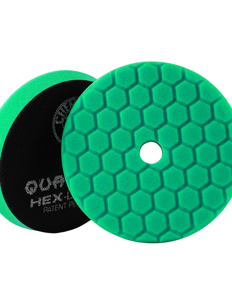 Hex-Logic BUFX113HEX6 Hex-Logic Quantum Buffing Pad -Green -6.5''