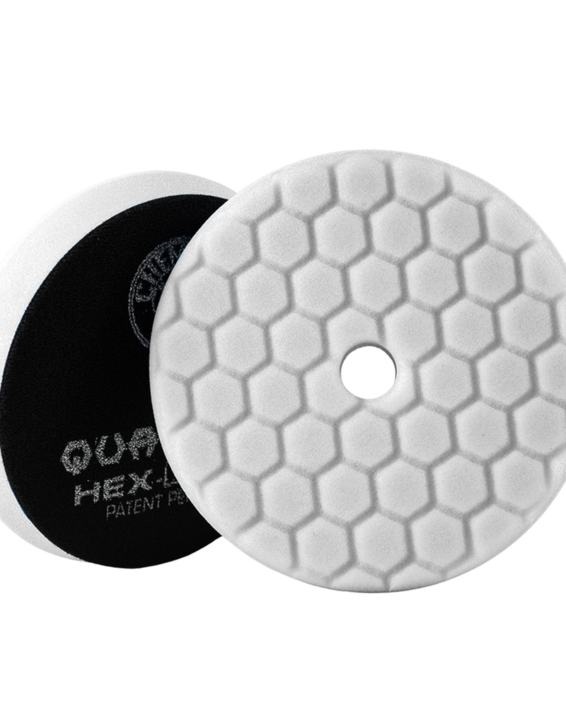 Hex-Logic BUFX114HEX5 Hex-Logic Quantum Buffing Pad -White -5.5''