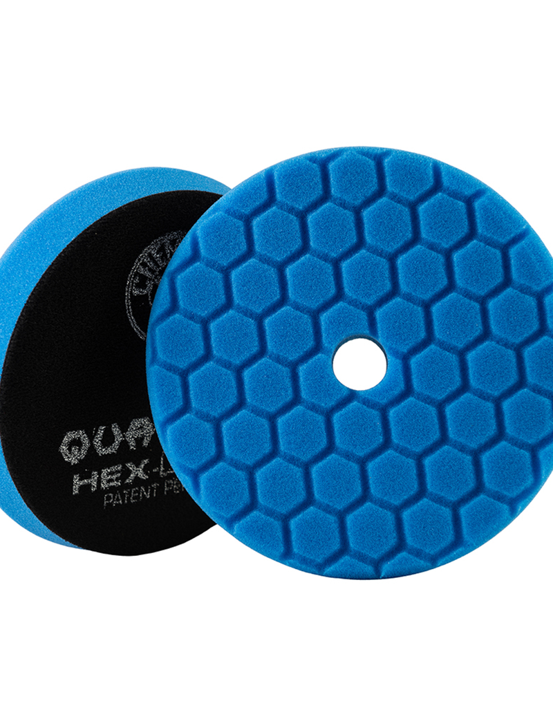 Hex-Logic BUFX115HEX5 Hex-Logic Quantum Buffing Pad Blue -5.5''