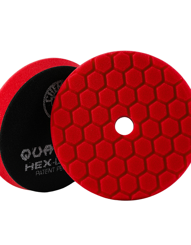 Hex-Logic BUFX117HEX5 Hex-Logic Quantum Buffing Pad Red -5.5''