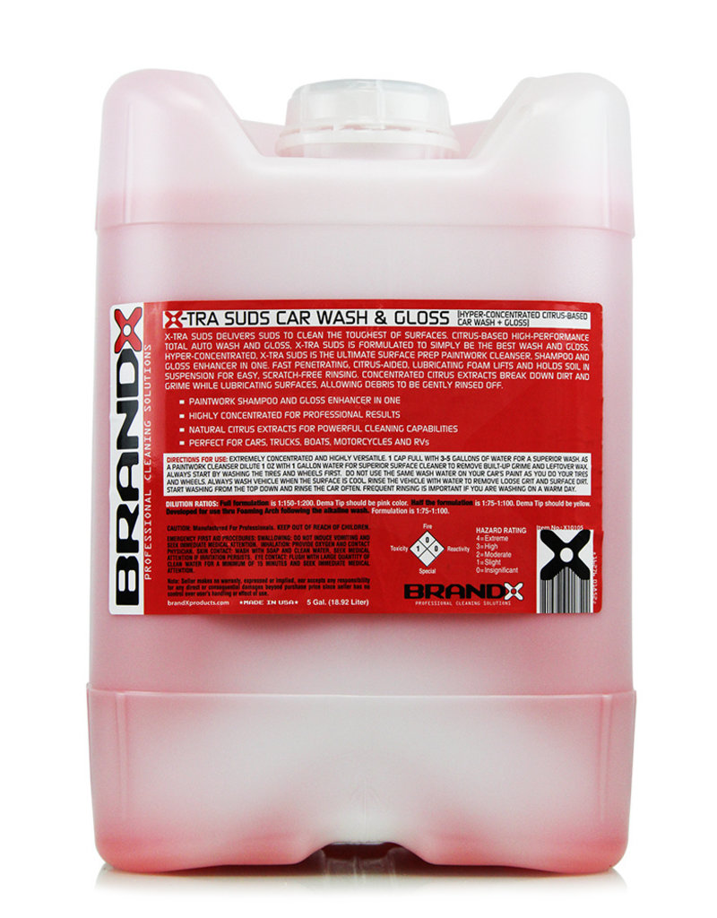 Brand-X X10105 Brand X-TRA Suds Car Wash (5 Gal. Cube)