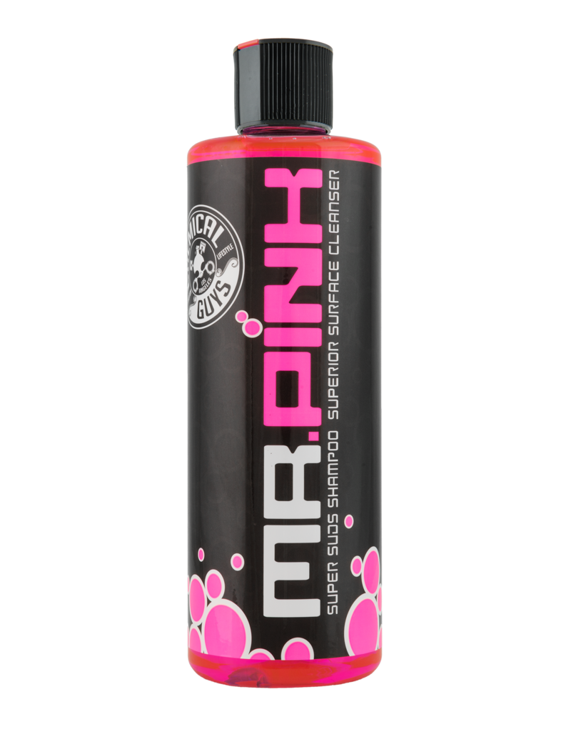 Chemical Guys CWS_402_16 Mr. Pink Super Suds Shampoo Superior Surface Cleanser (16 oz)