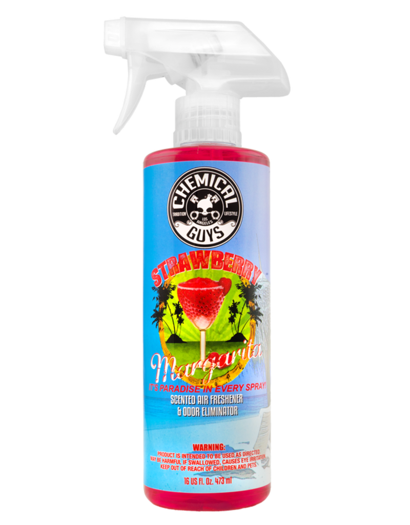 Chemical Guys AIR_223_16 Strawberry Margarita Air Freshener & Odor Neutralizer - 16 oz