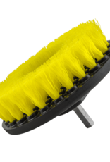 Chemical Guys ACC_201_BRUSH_MD Carpet Brush w/Drill Attachment - All Surface/Purpose Medium Duty (Yellow)
