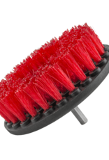 Chemical Guys ACC_201_BRUSH_HD Carpet Brush With Drill Attachment All Surface All Purpose Heavy Duty Brush (Red)