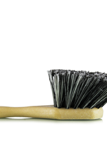Chemical Guys ACC_G09 Body & Wheel Flagged Tip Short Handle Car Care Brush (Grey)