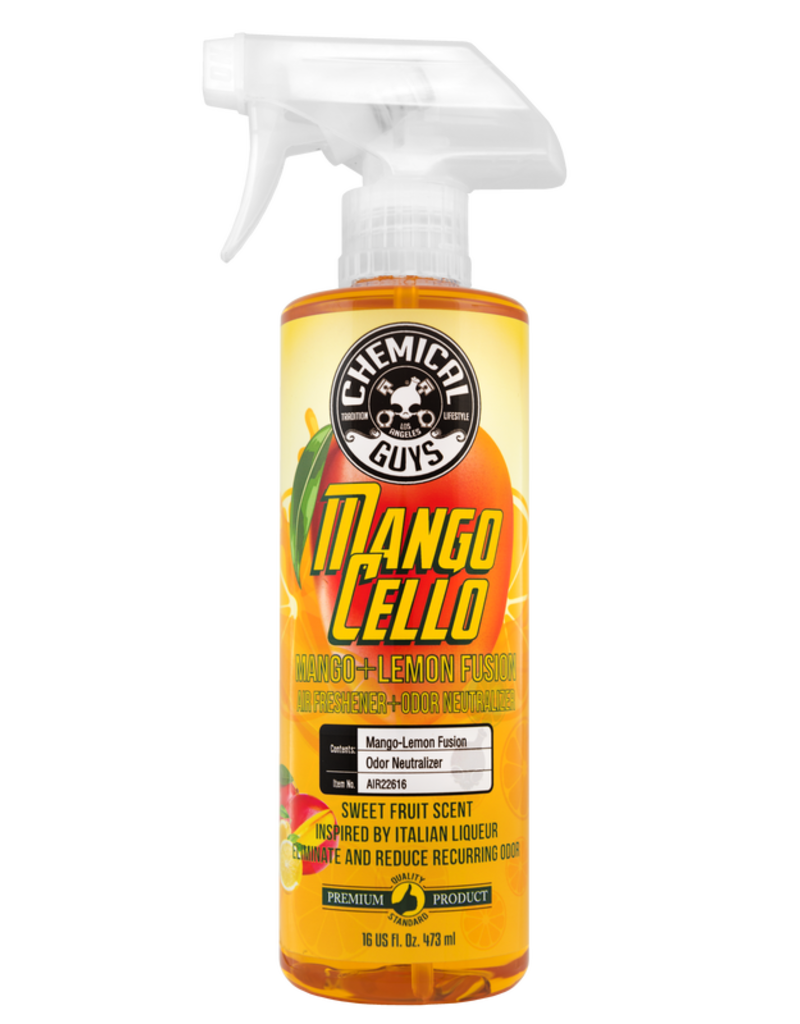 Chemical Guys AIR22616 Mangocello Mango Lemon Fusion Air Freshener & Odor Neutralizer (16oz)