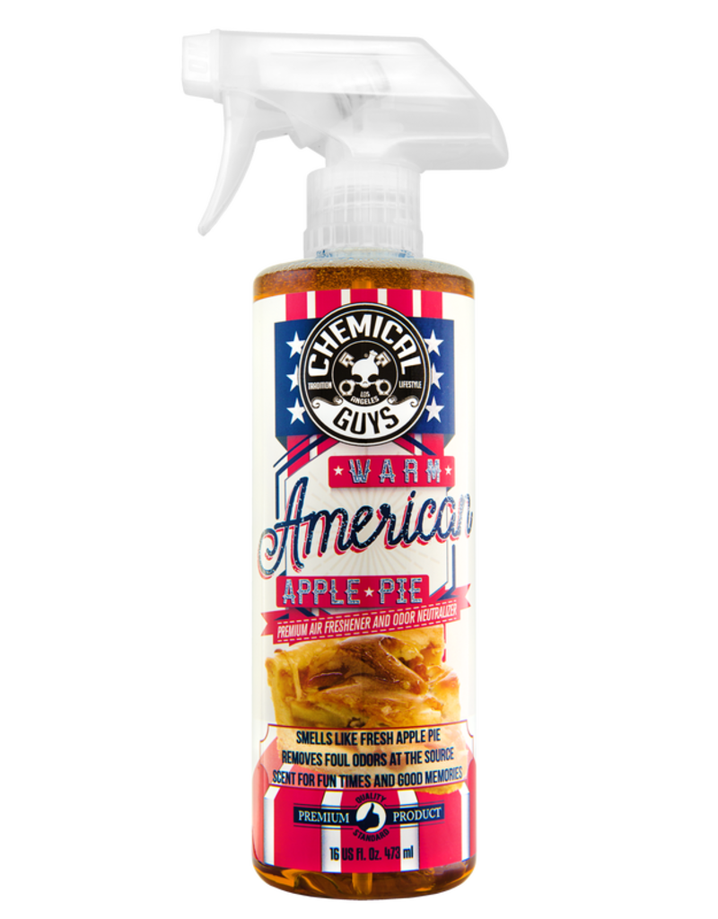 Chemical Guys AIR22716 Warm American Apple Pie Air Freshener & Odor Eliminator (16oz)