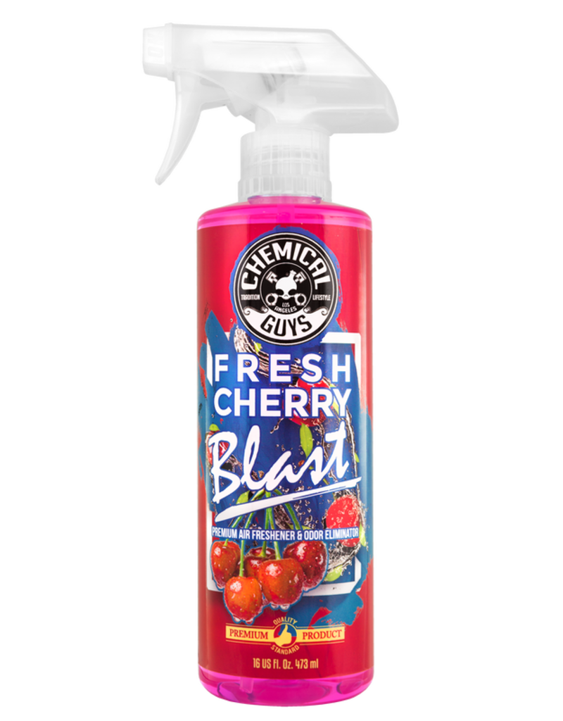 Chemical Guys AIR22816 Fresh Cherry Blast Premium Air Freshener & Odor Eliminator (16oz)