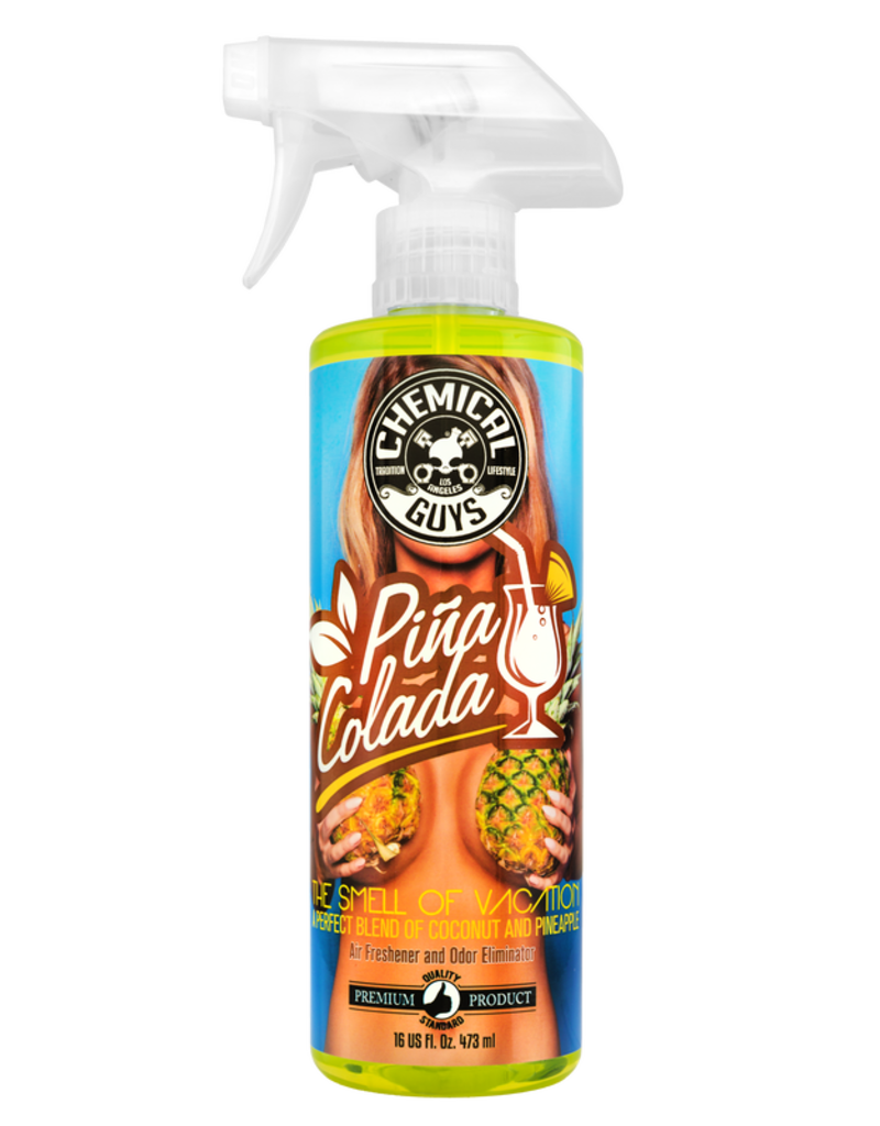 Chemical Guys AIR22916 Pina Colada Air Freshener and Odor Eliminator, 16 fl. oz