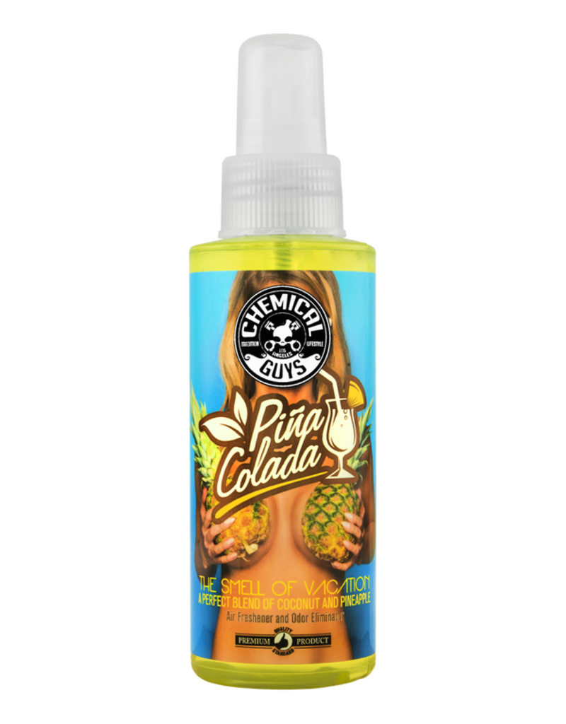 Chemical Guys AIR22904 Pina Colada Air Freshener and Odor Eliminator, 4 fl. oz