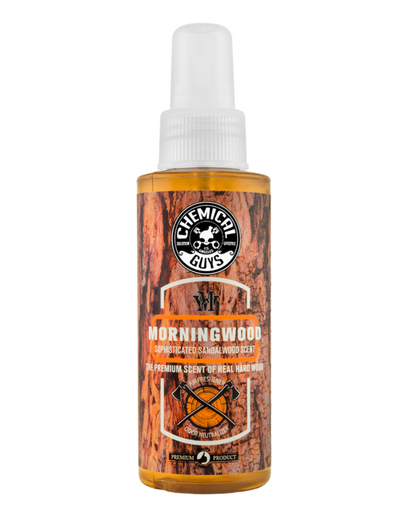 Chemical Guys AIR23004 Morning Wood Sophisticated Sandalwood Scent Air Freshener & Odor Neutralizer, 4 fl. oz