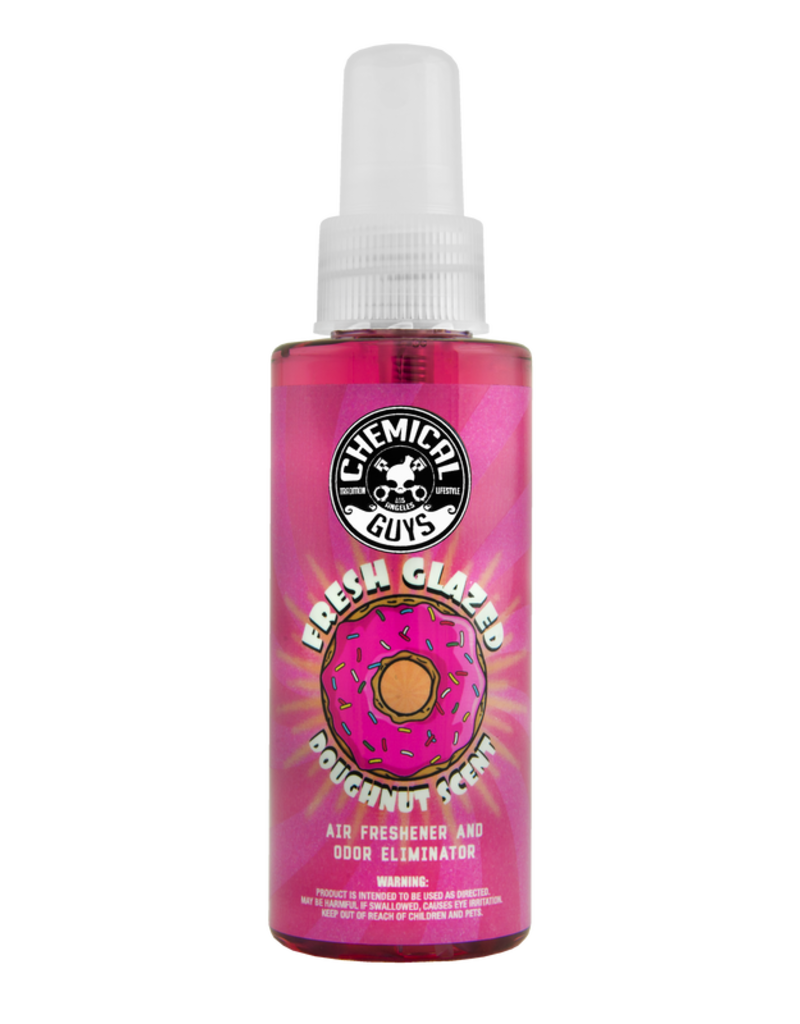 Chemical Guys AIR23304 Fresh Glazed Doughnut Scent Premium Air Freshener and Odor Eliminator (4 oz)