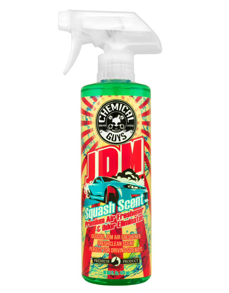 Chemical Guys AIR23516 JDM Squash Scent Premium Air Freshener and Odor Eliminator (16 oz)