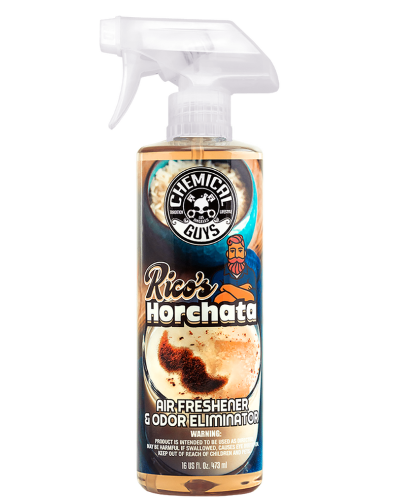 Chemical Guys AIR24016 Rico's Horchata Air Freshener & Odor Eliminator (16 oz)